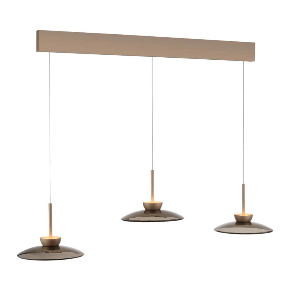 3-light hanging lamp Pure Moon bronze Paul Neuhaus 4012248383940