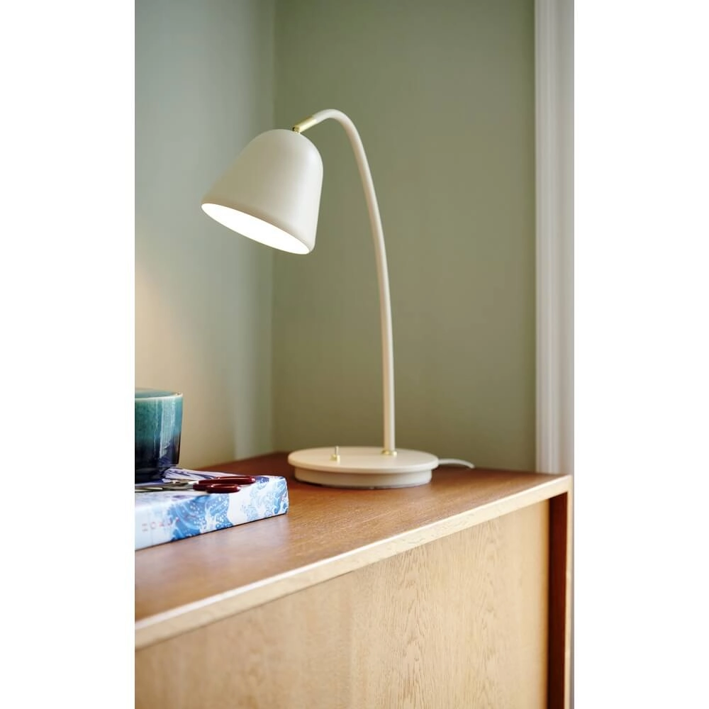 Table lamp Fleur sand brown design Nordlux 5704924005299