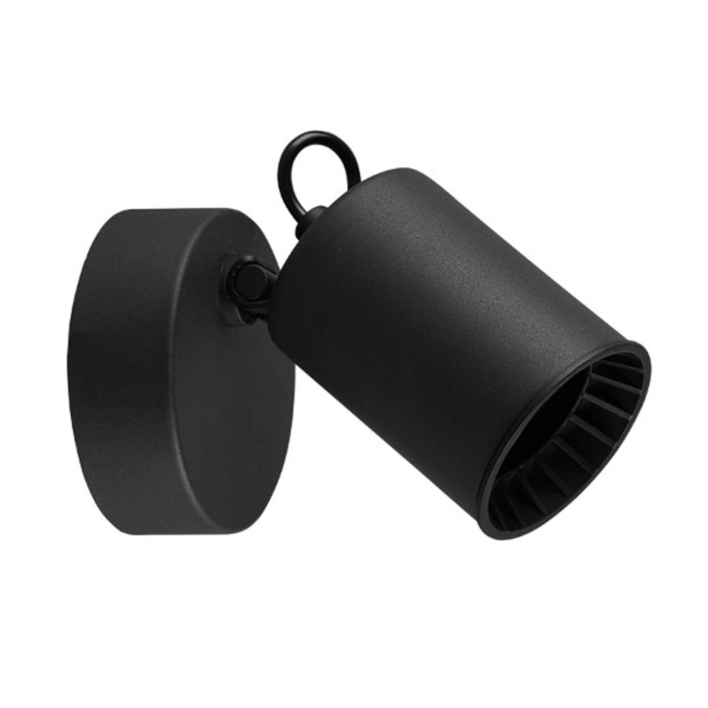 Black wall spotlight Pago orientable Trio 4017807408225