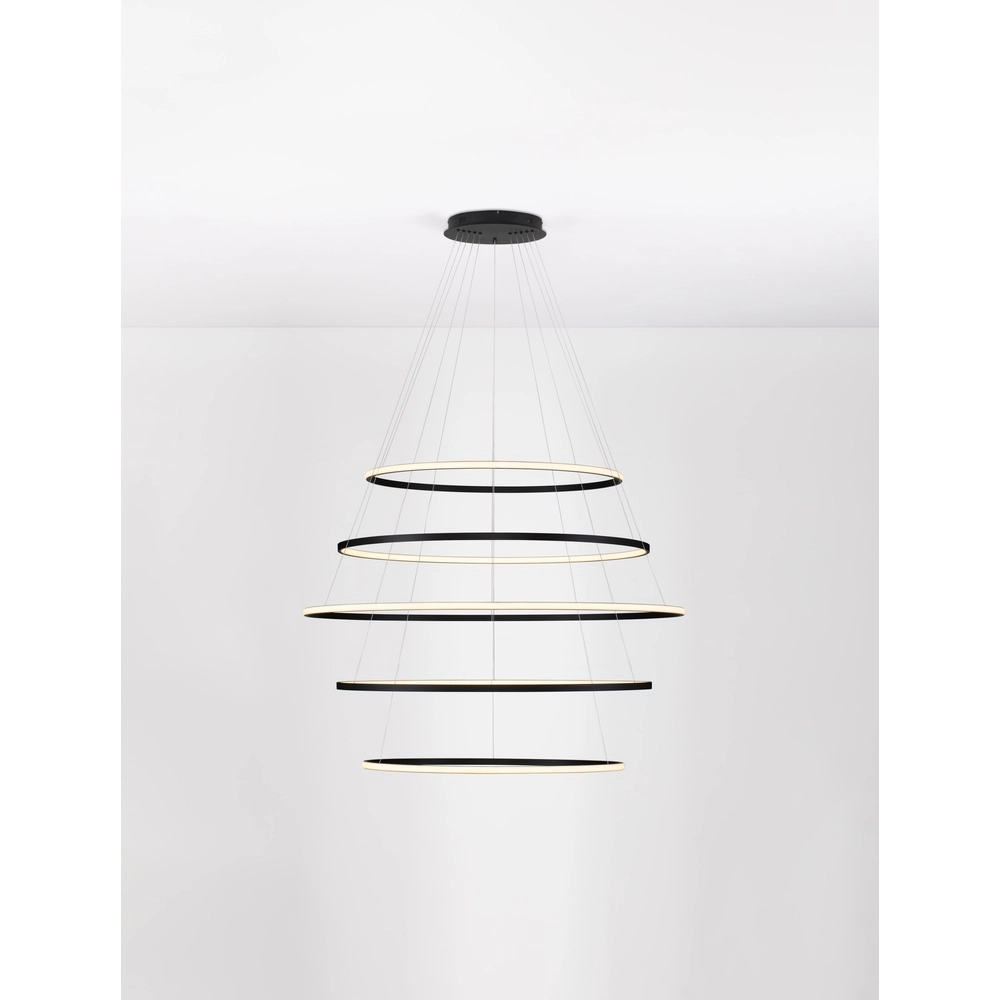 Design pendant lamp Maelo black Ø 120cm
