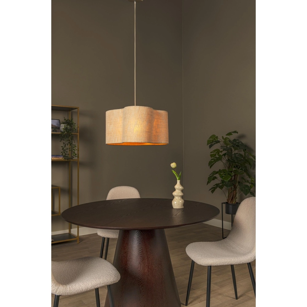 Organic Pendant Lamp Chantal beige Lucide 5411212510112