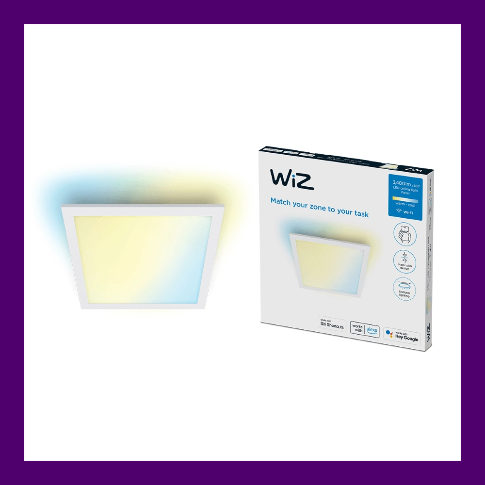 Ceiling light Panel white - 36W WiZ 8719514554856