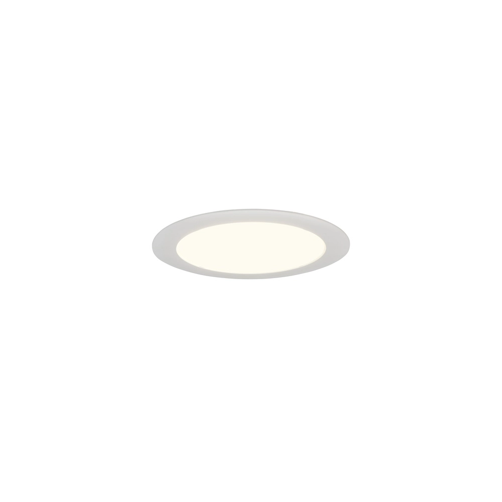 Recessed spotlight Ural white Ø 22,1cm