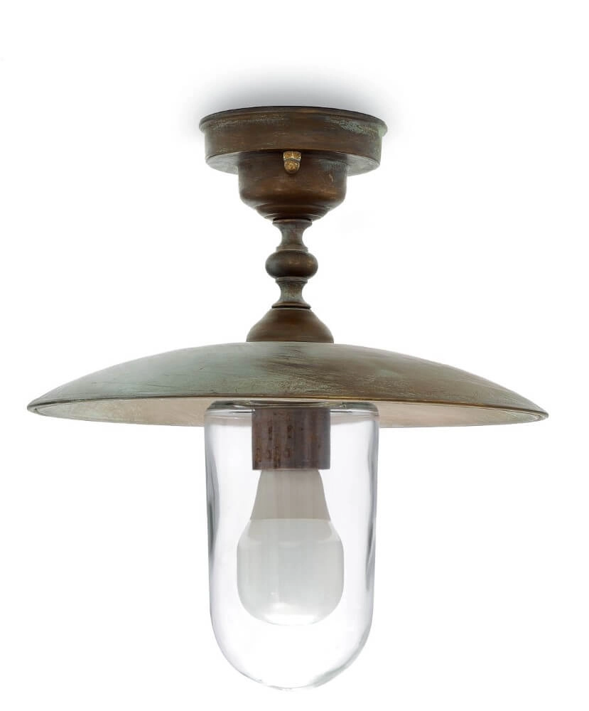 Country Pendant Lamp Transimeno S - aged brass