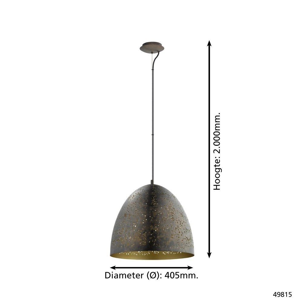 Pendant lamp Safi 40,5cm Eglo 9002759498153