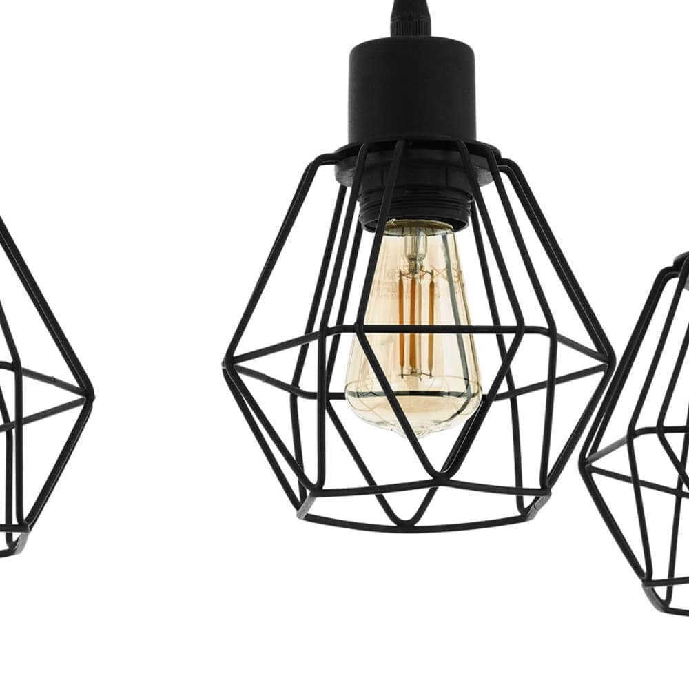 Wooden ceiling lamp Townshend 5 Eglo 9002759440749