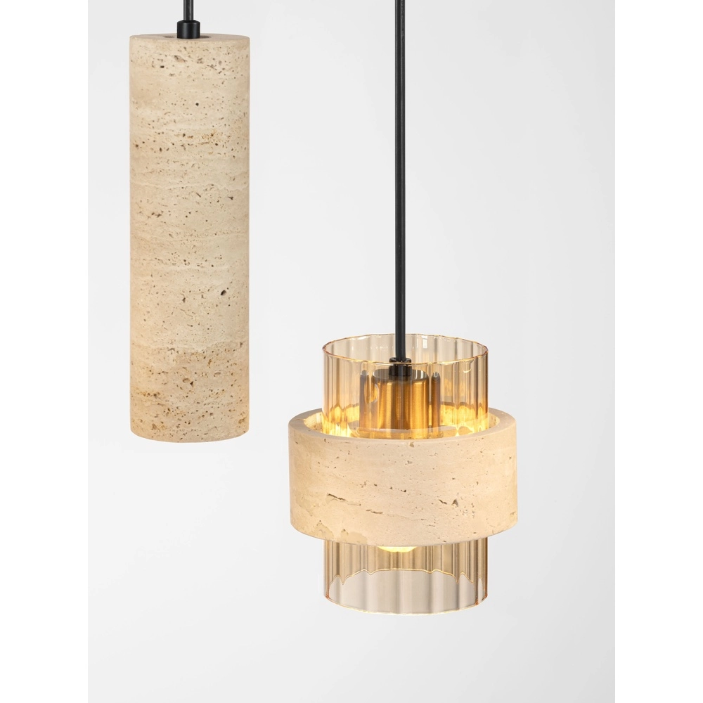 7-light pendant lamp Melony Modern sand brown Lyora 5212063501263