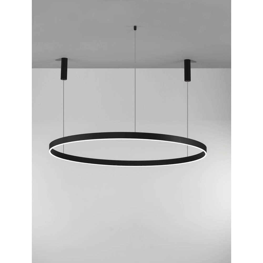 Pendant lamp Motif black Ø 150cm 3000K