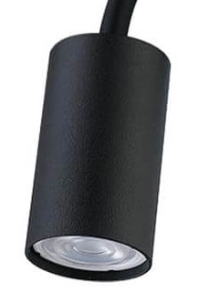 Flexible wall spotlight Eye Flex black Lyora 5903139906890