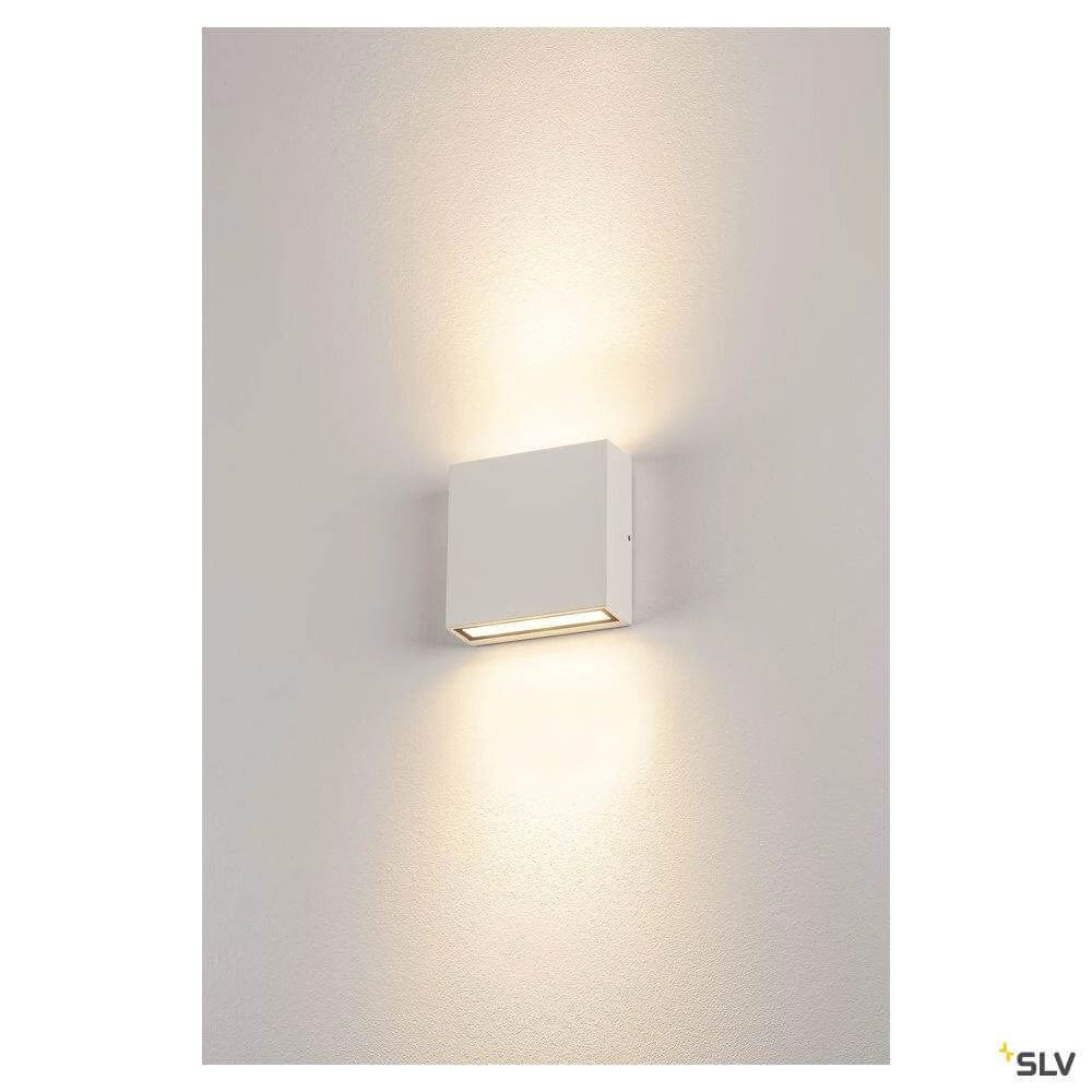 Sleek wall lamp Big Quad white SLV 4024163252386