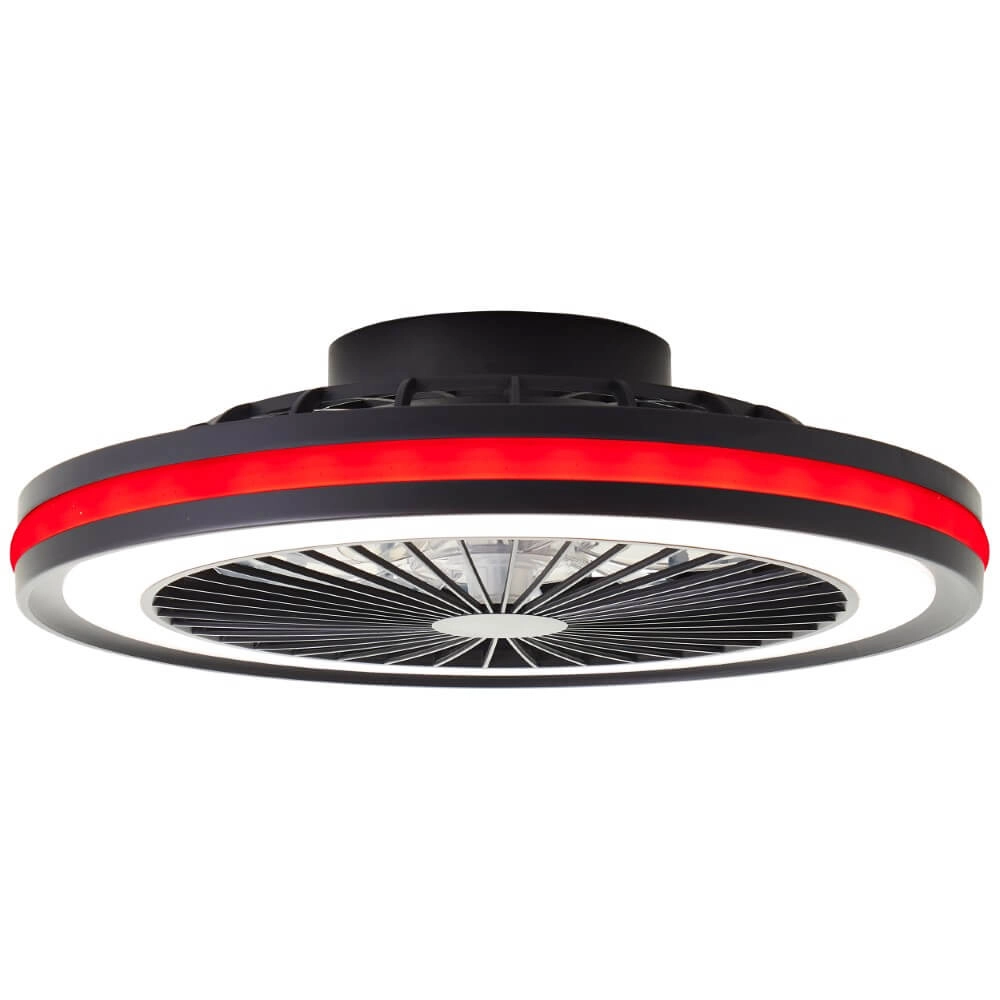 Ceiling fan Palmero with RGB function Brilliant 4004353425189