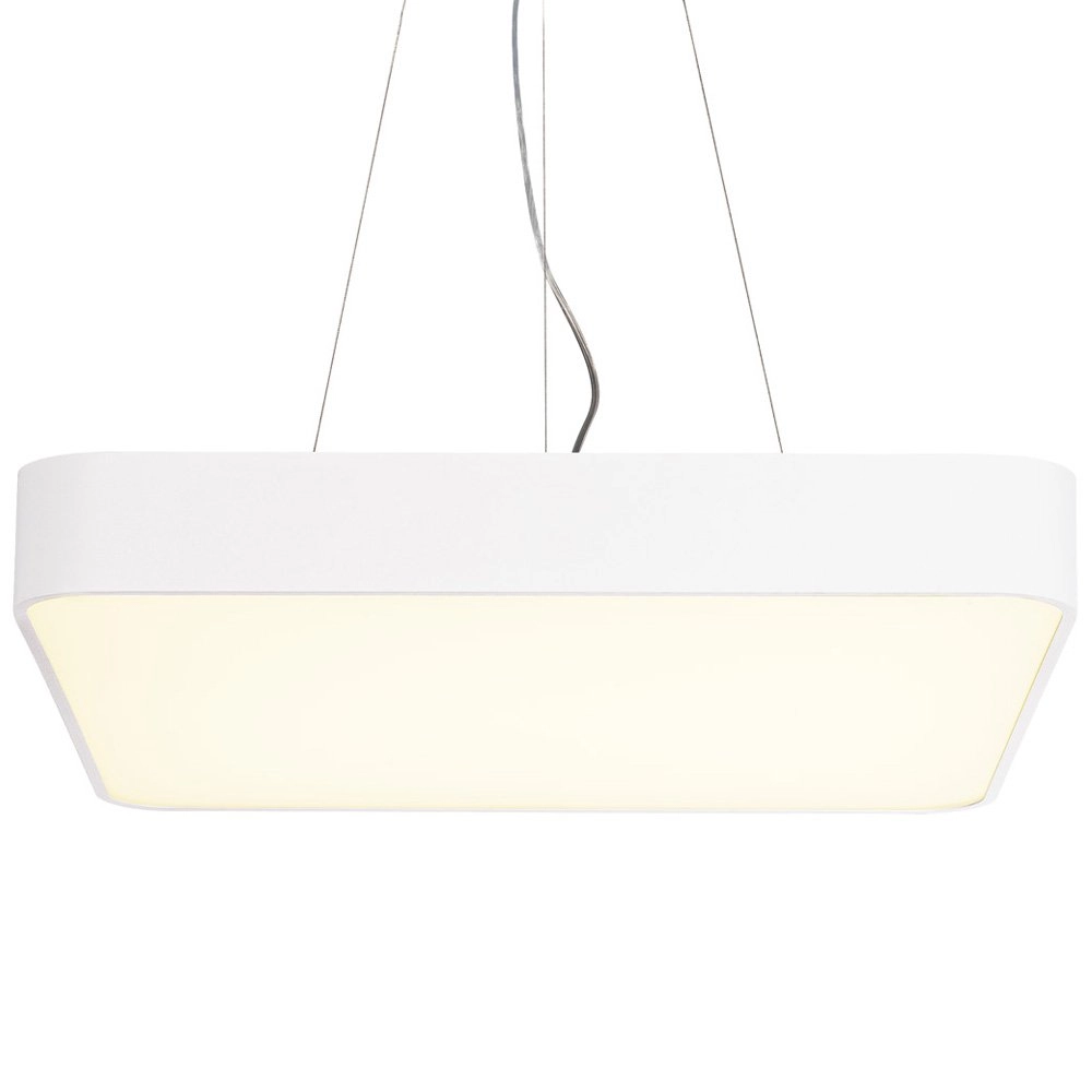 Square pendant lamp Medo Led 60cm white SLV 4024163190183