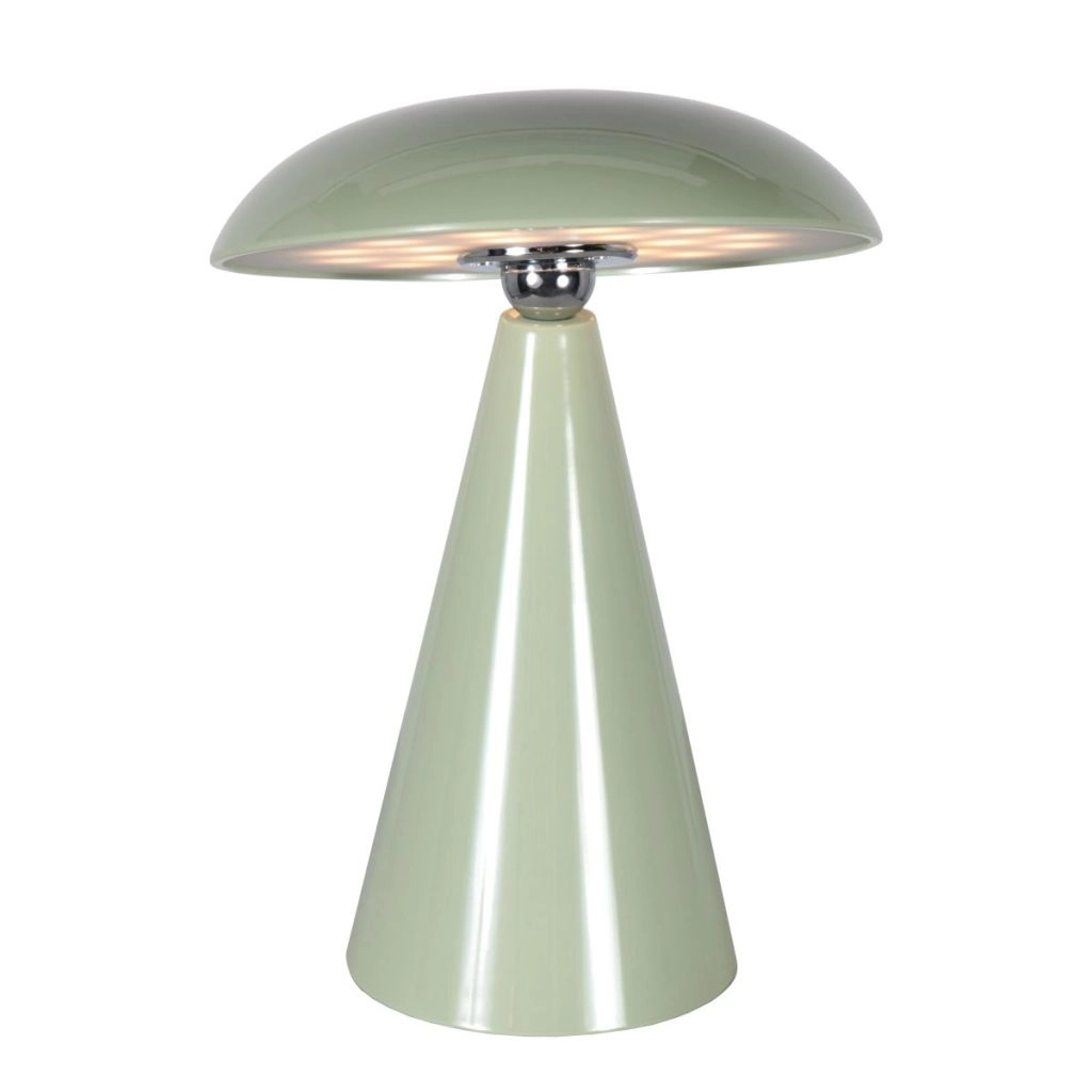 Rechargeable table lamp Mush Green