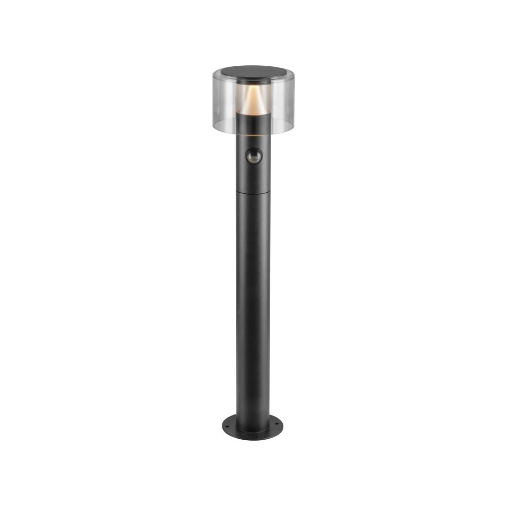 Garden lamp Taha 70cm black with sensor