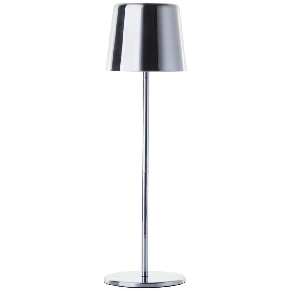 Rechargeable table lamp Xaana nickel Brilliant 4004353441462