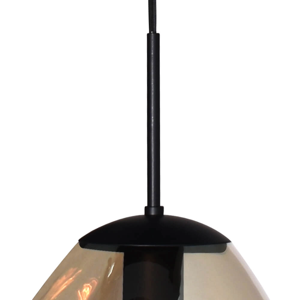Hanging lamp Lava 1x gold glass Ø 24cm Masterlight 8718121285979