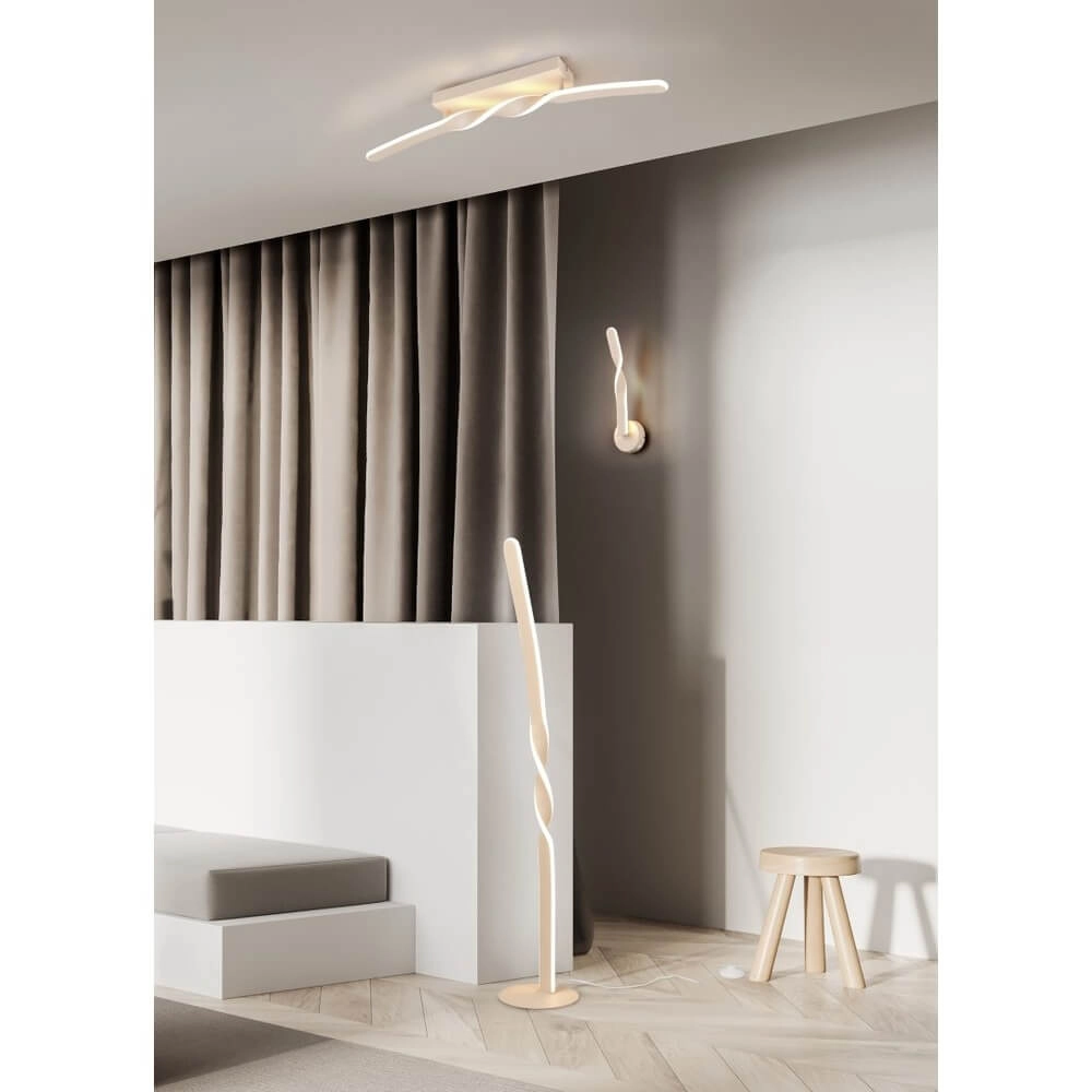 Design ceiling lamp Ginko sandy Trio 4017807642544