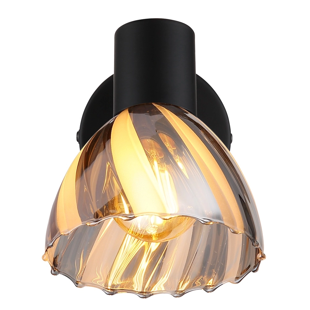 Wall lamp Zachery Black Globo 9007371528493