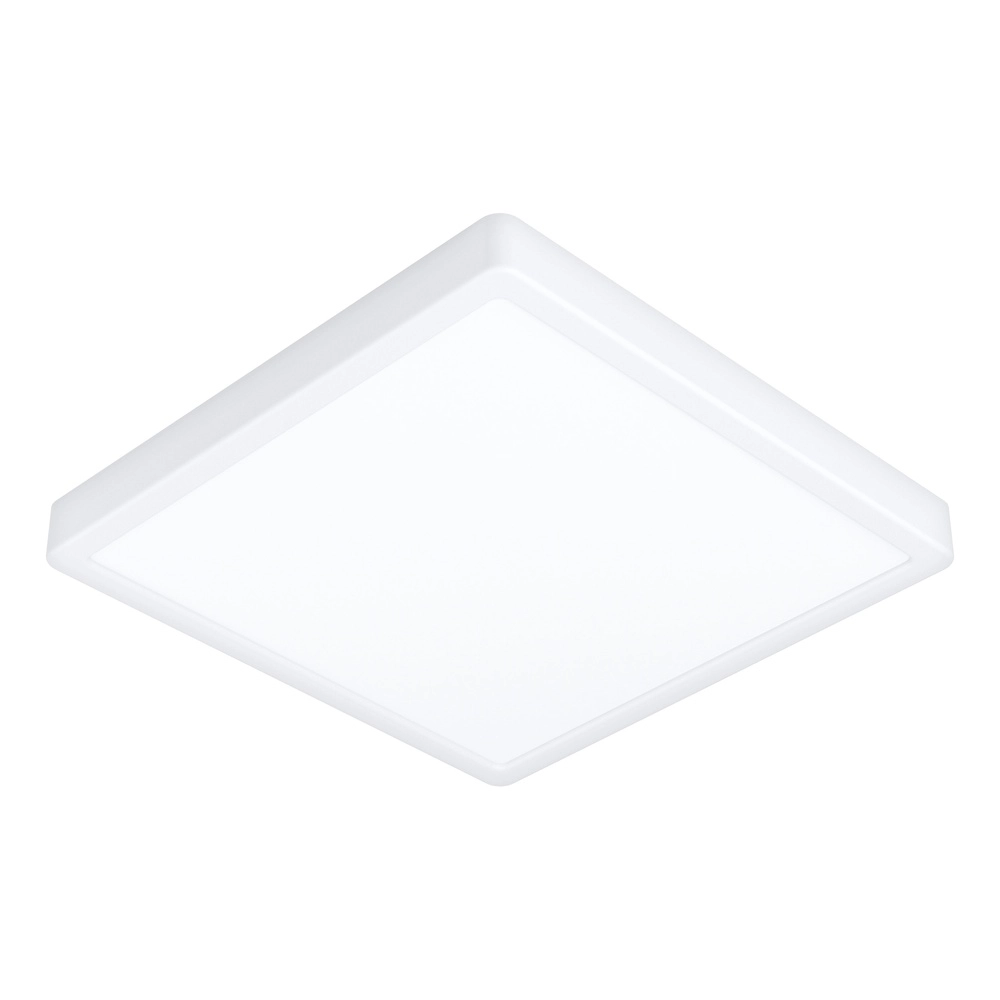 Zigbee ceiling lamp Fueva 6-Z Square - White - 39x39cm