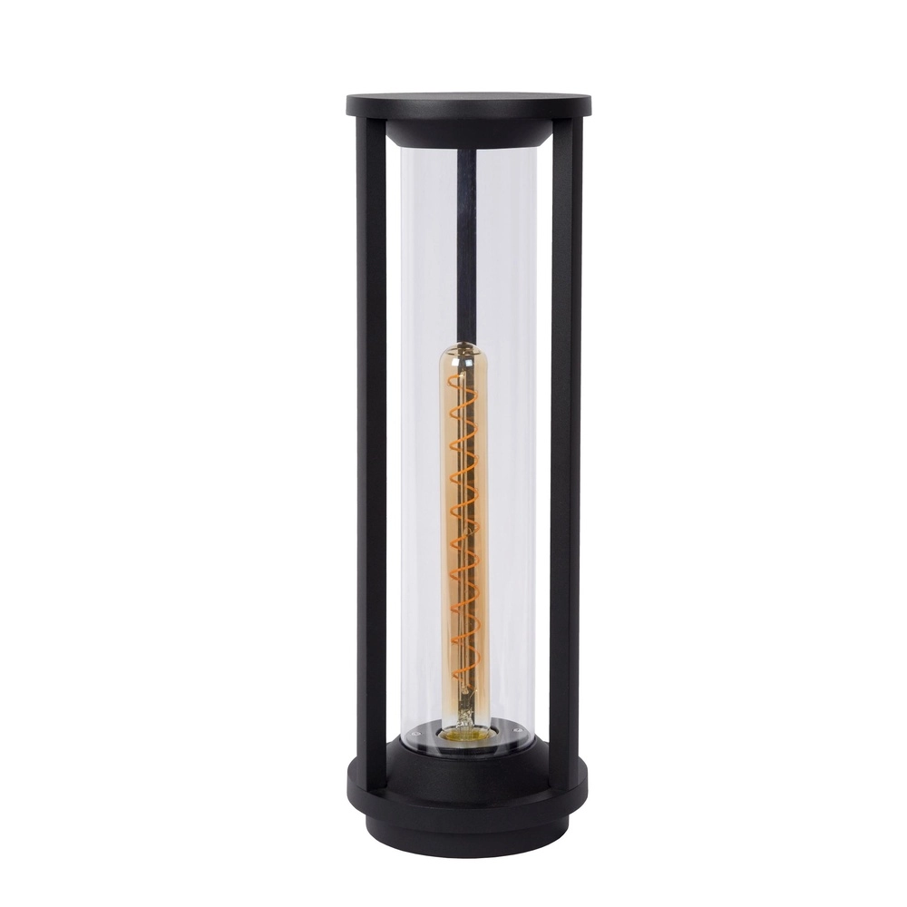 Pedestal lamp 50cm Cadix black IP65