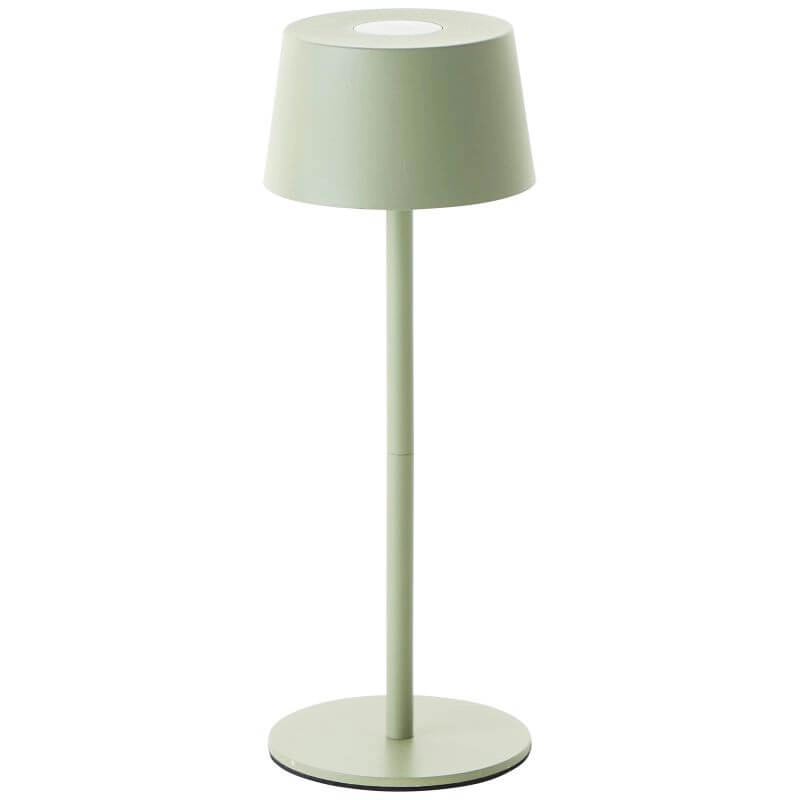 Rechargeable table lamp Jona green Brilliant 4004353449109
