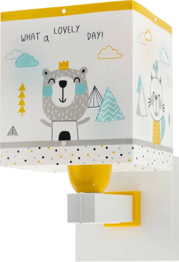 Children's room wall lamp Hello Little Dalber 8420406732497