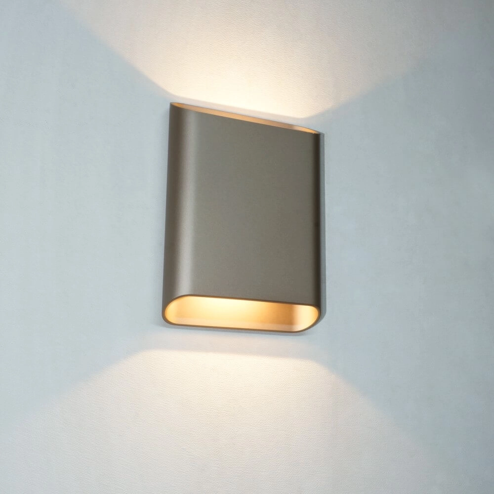 Wall lamp Diaz L Champagne