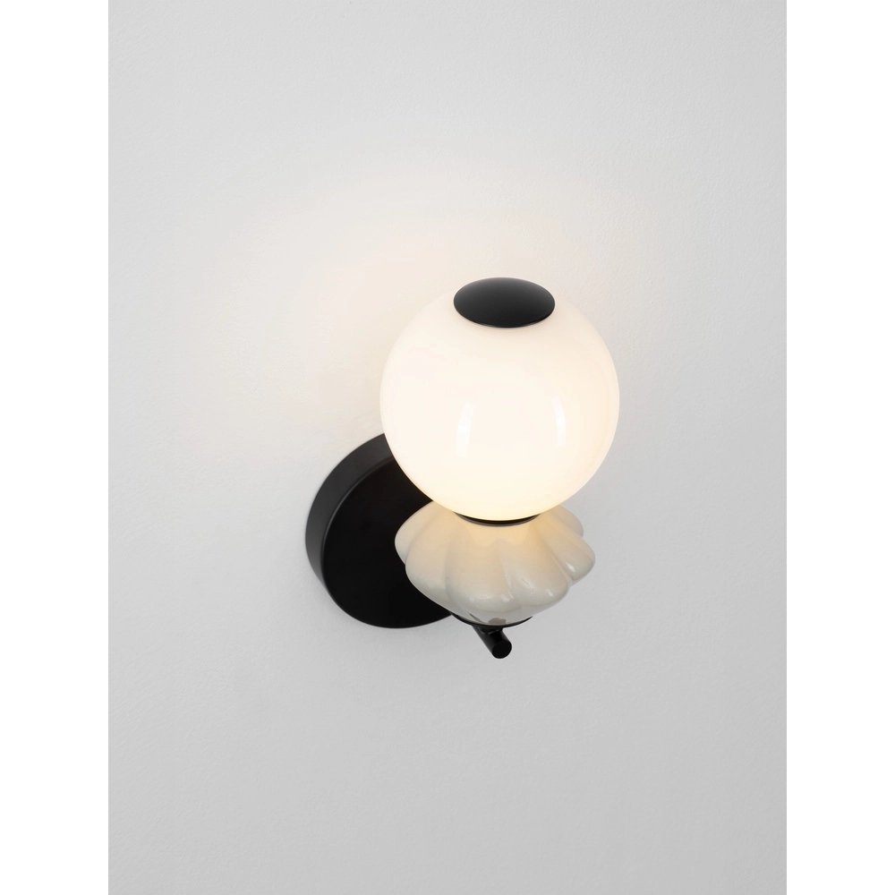 Wall lamp Pallina white - grey Lyora 5212017484048