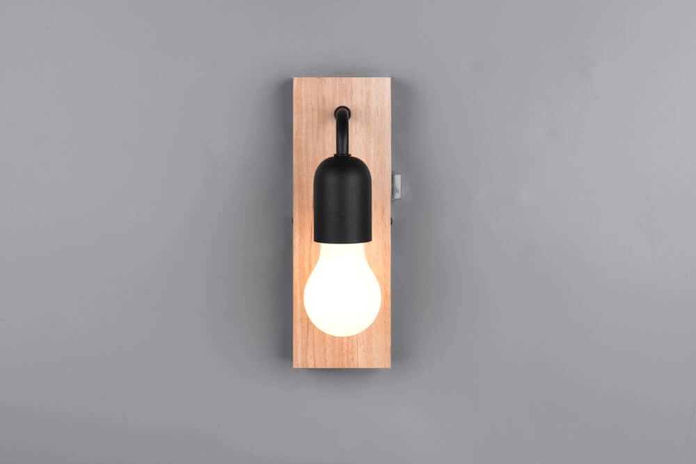 Country bathroom wall lamp Arturo 1x E27 Trio 4017807615678