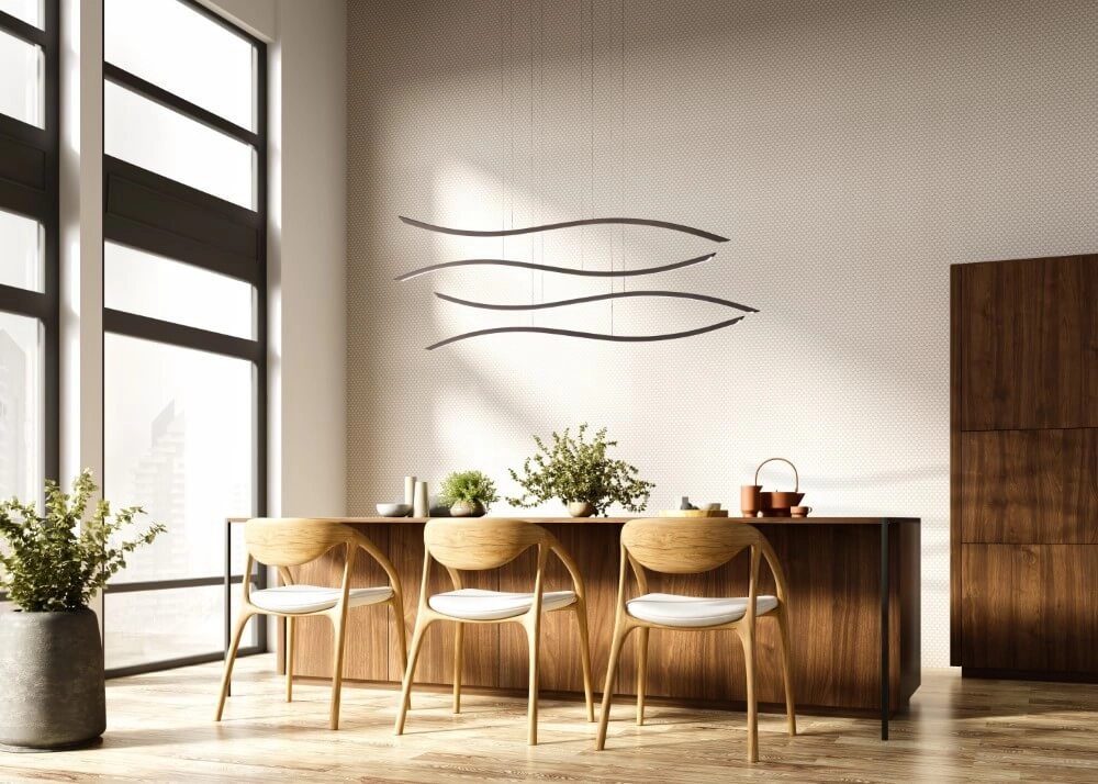 Design hanging lamp Fisk black Fischer & Honsel 4003694610421
