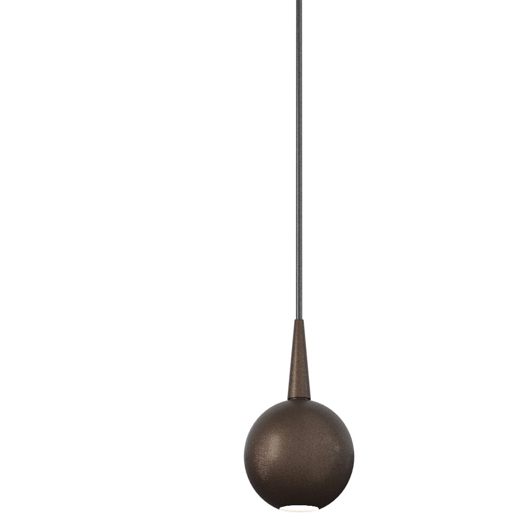 Pendant lamp Talana cocoa brown Ø 6cm Masterlight 8718121350097