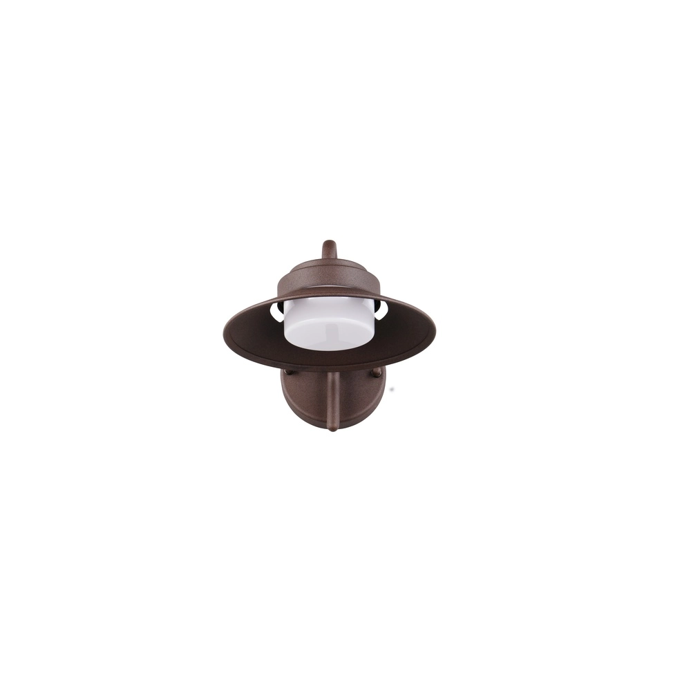 Modern stable lamp Atrato Rusty brown Trio 4017807691276