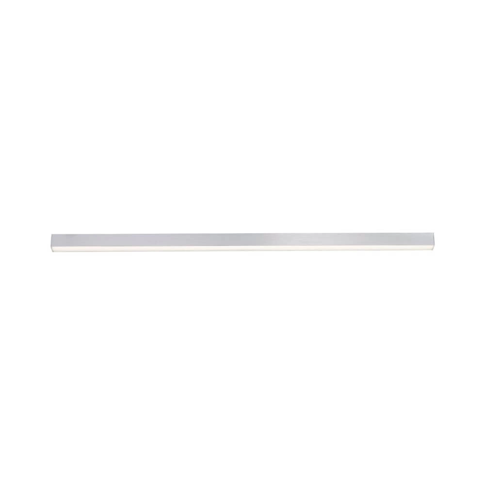 Sleek ceiling lamp Pure Lines Straight aluminum Paul Neuhaus 4012248357897