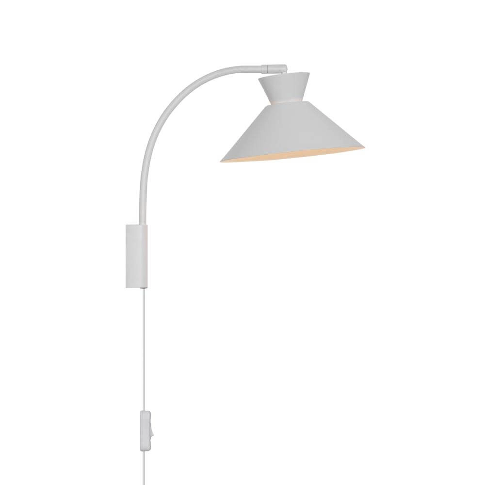 Sleek wall lamp Dial white Nordlux 5704924012037