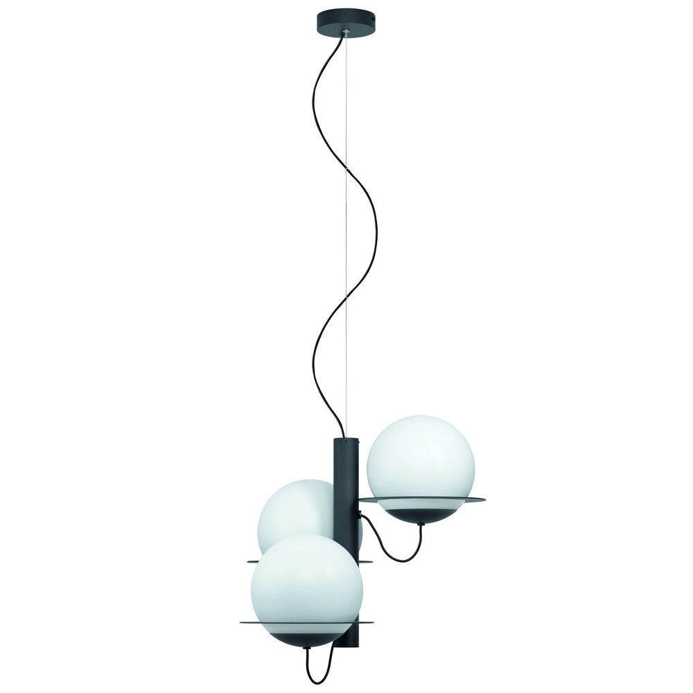 Unique pendant lamp Sabalete Black
