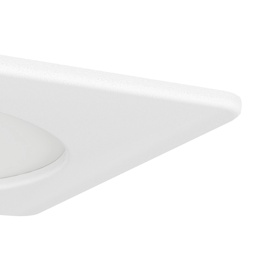 Recessed lamp Fueva 6 Square - White - 11.9x11.9cm Eglo 9008606330799