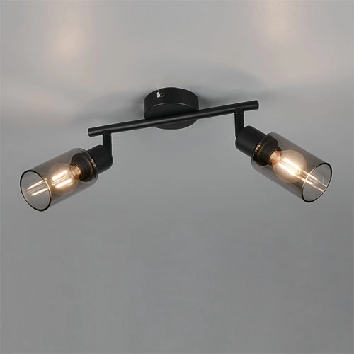 Design ceiling lamp Mars 2-light black