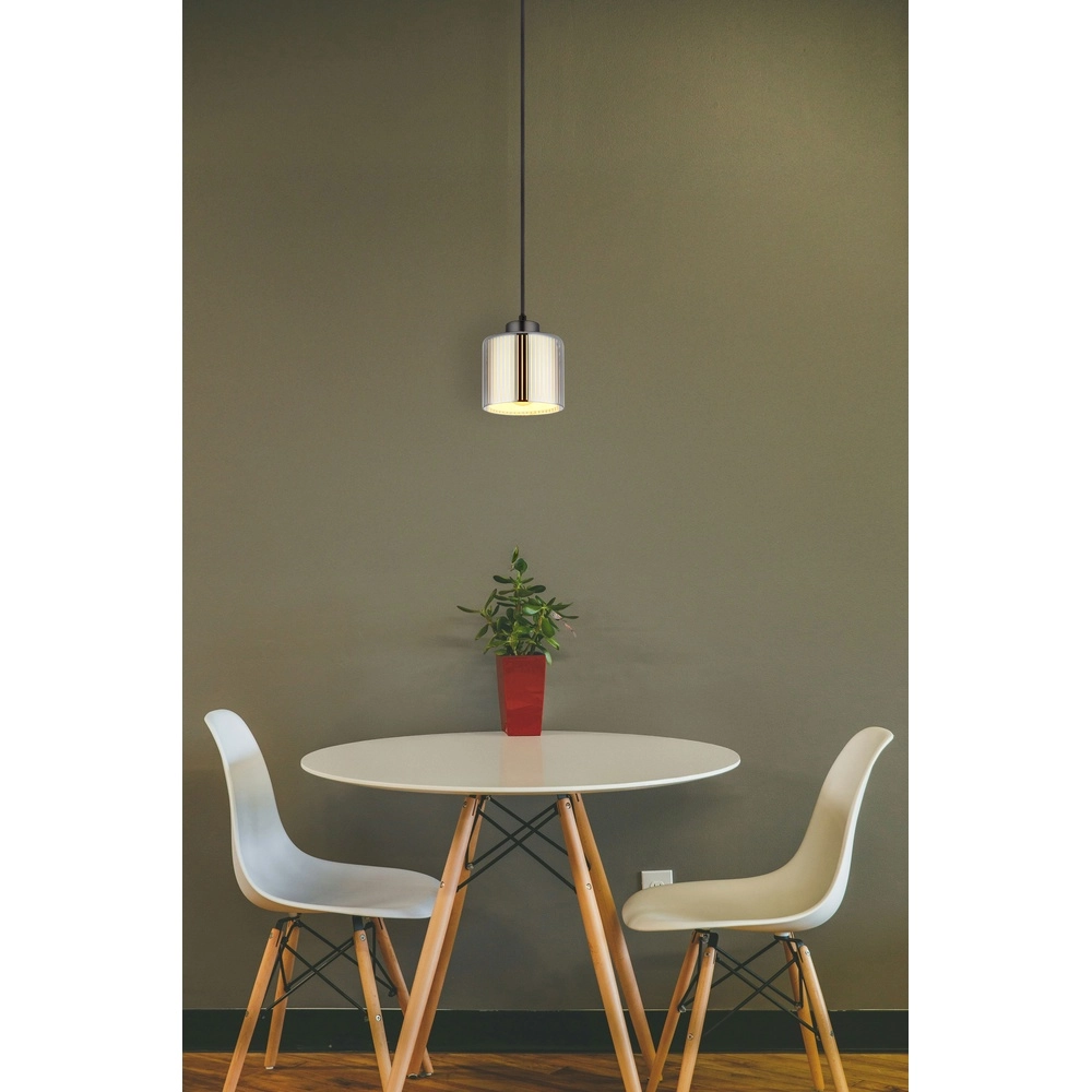 Design pendant lamp Felicia gunmetal Globo 9007371533954