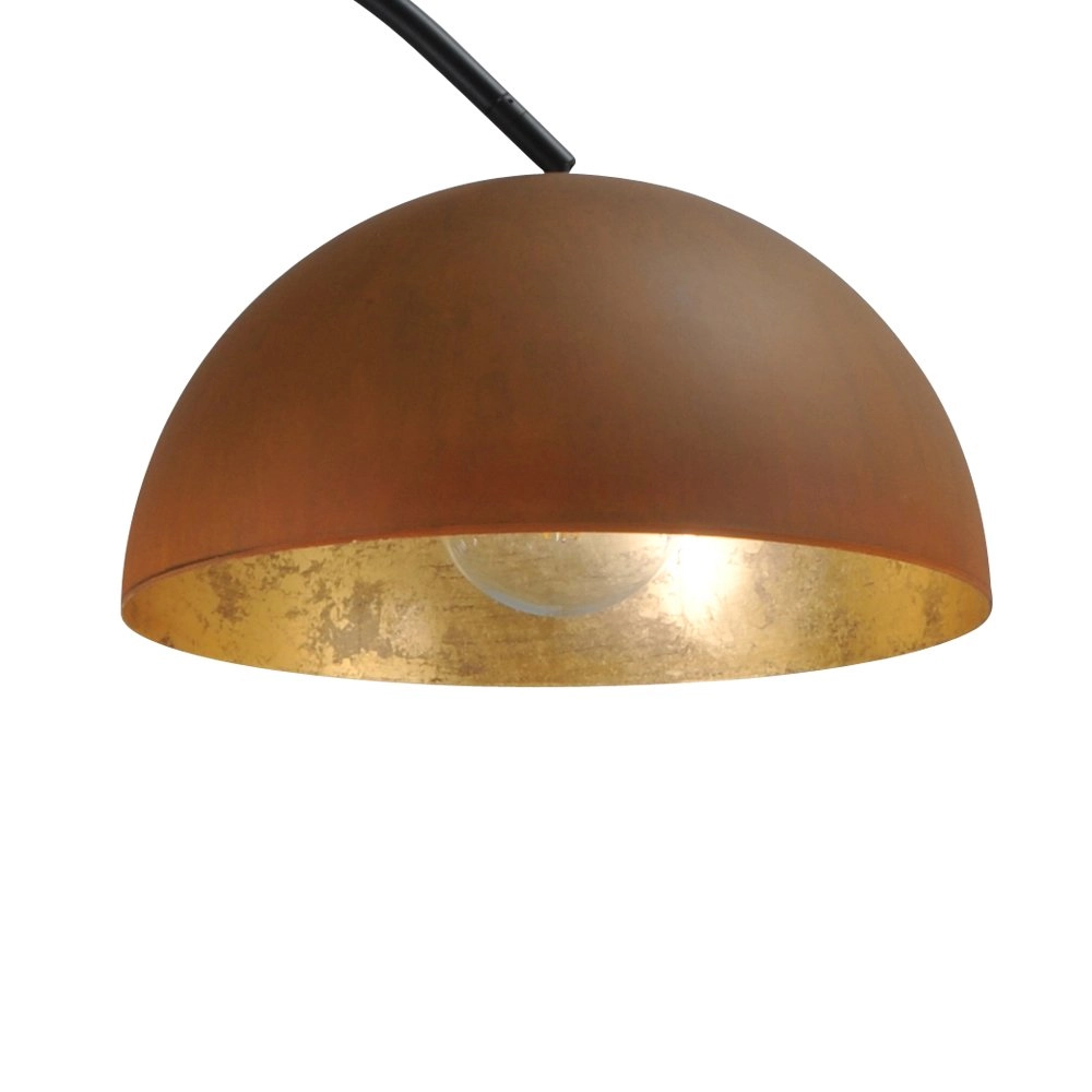 Floor lamp Industria 186 rust brown with gold Masterlight 8718121153209