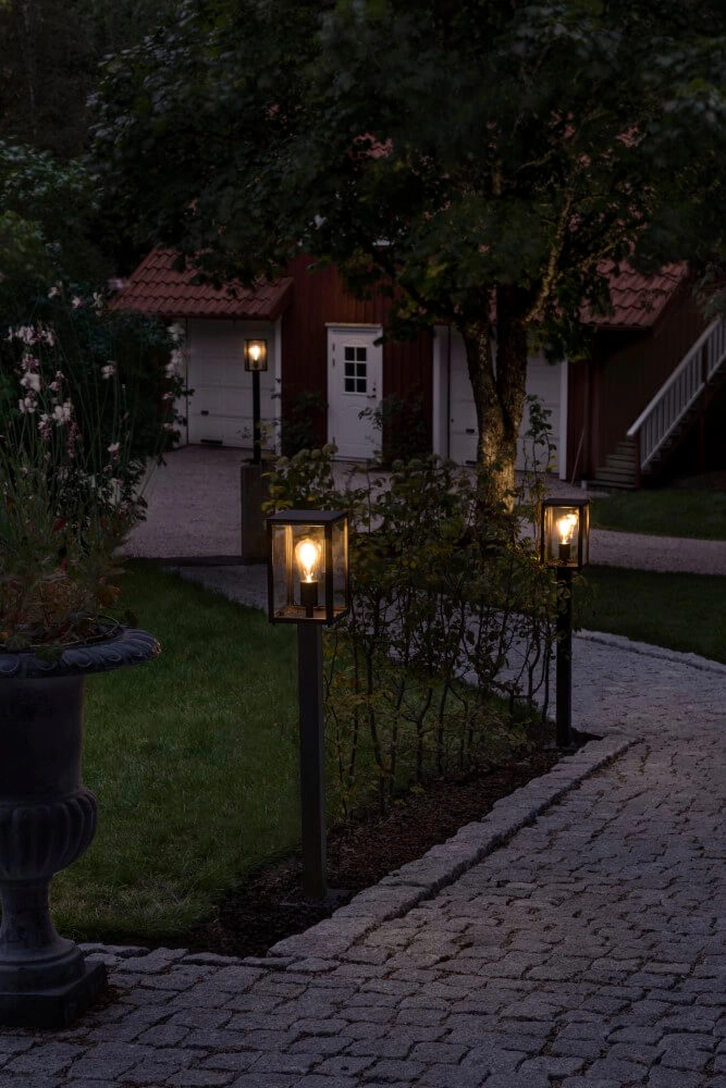 Black patio lamp Carpi KonstSmide 7318307350753