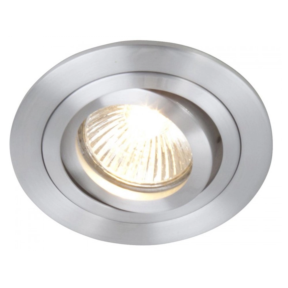 Downlight Vespo Round 10cm metallic gray