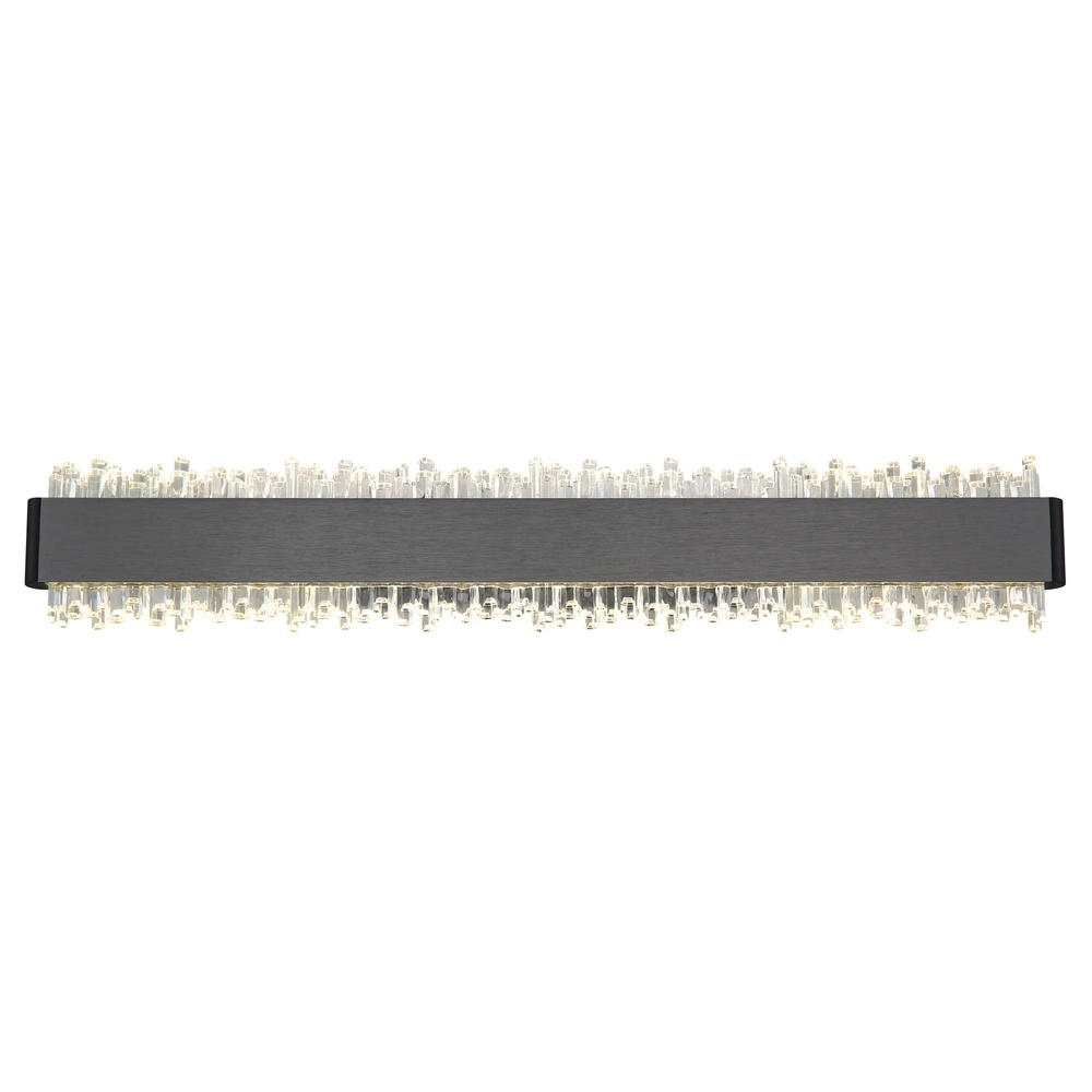 Black wall lamp Stalagmita 48cm Globo 9007371566754