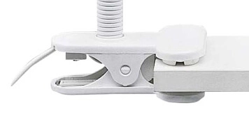 White desk lamp Flex with clamp Brilliant 4004353016950