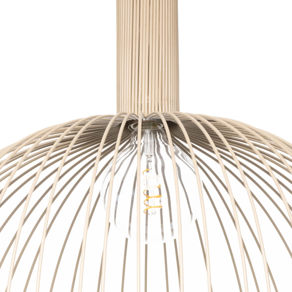 Sand-colored hanging lamp Wire Sand Ø 70cm ETH 8720195307143