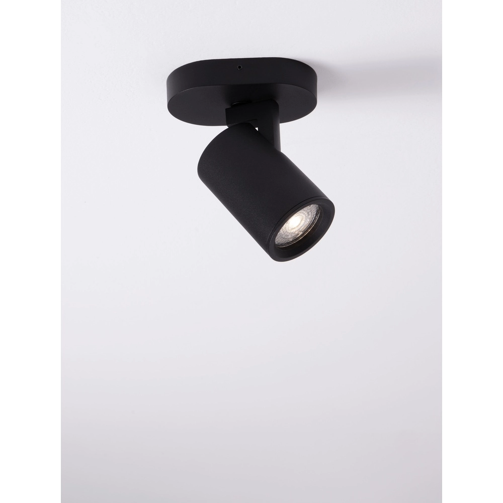 Ceiling spotlight Esto Single Black Lyora 5212017453419