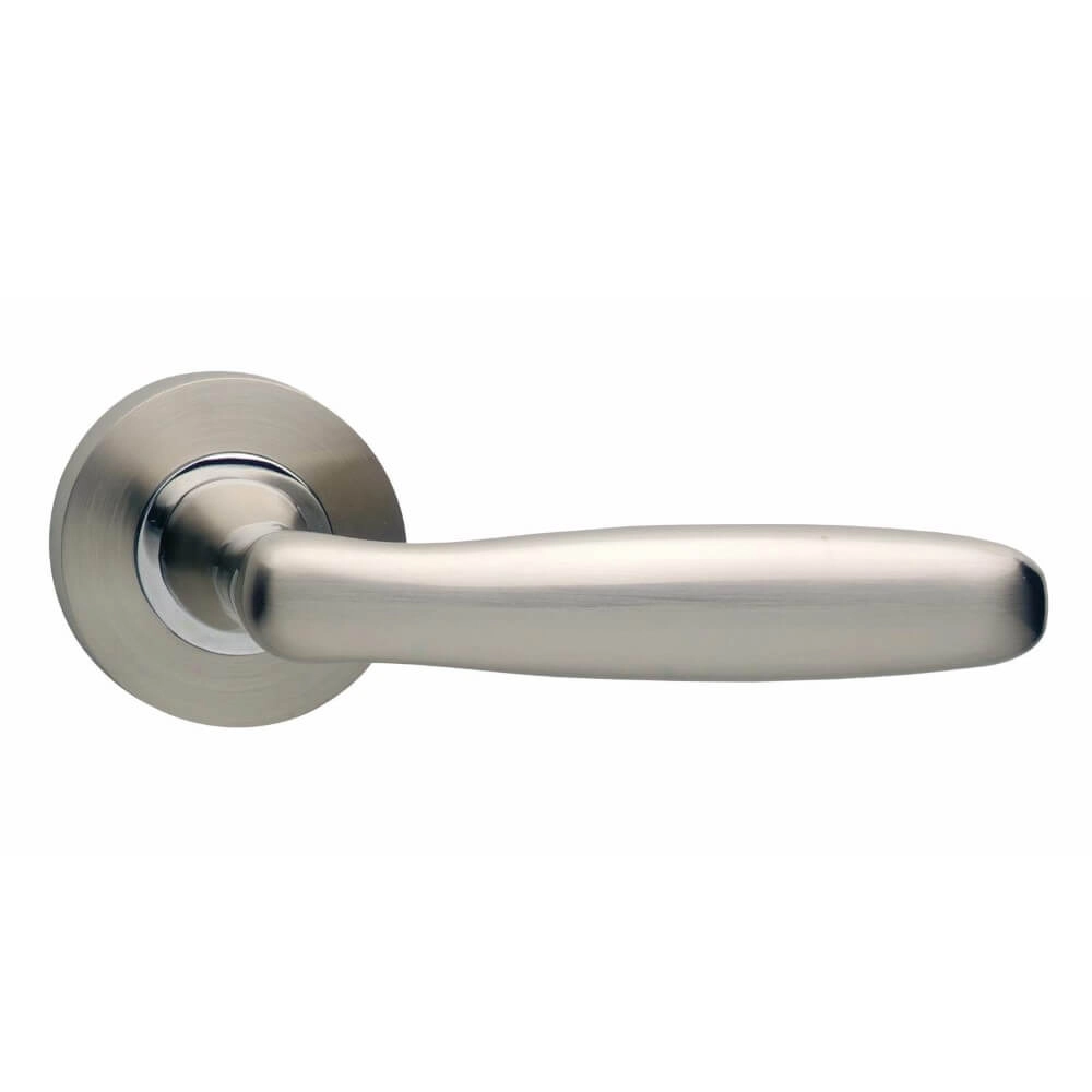Door handle Bjorn nickel matt