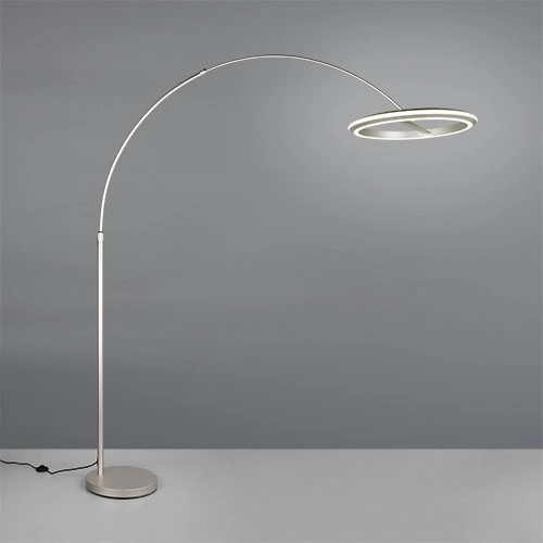 Floor lamp Amador nickel Trio 4017807688184