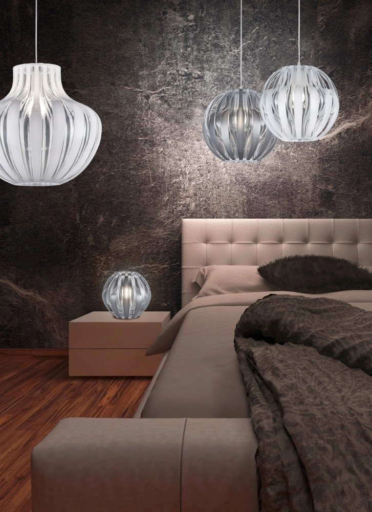 Pendant lamp Pumpkin 30cm white Trio 4017807346442