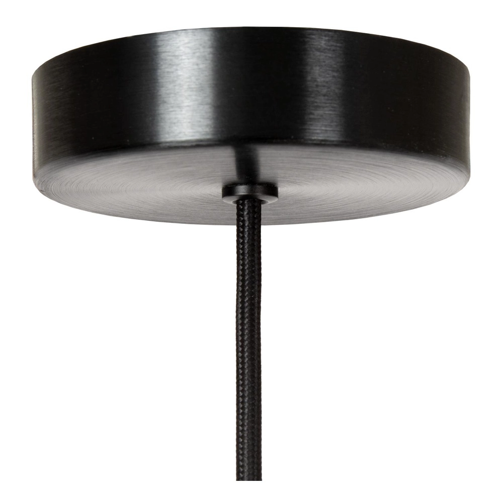 Sleek pendant lamp Orlando Ø 10cm smoke glass Lucide 5411212740724