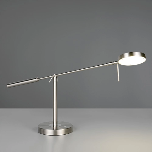 Desk lamp Monza nickel Trio 4017807693263